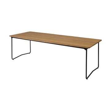 Table B31 matbord 230 cm - Oljad ek-svart - Grythyttan Stålmöbler