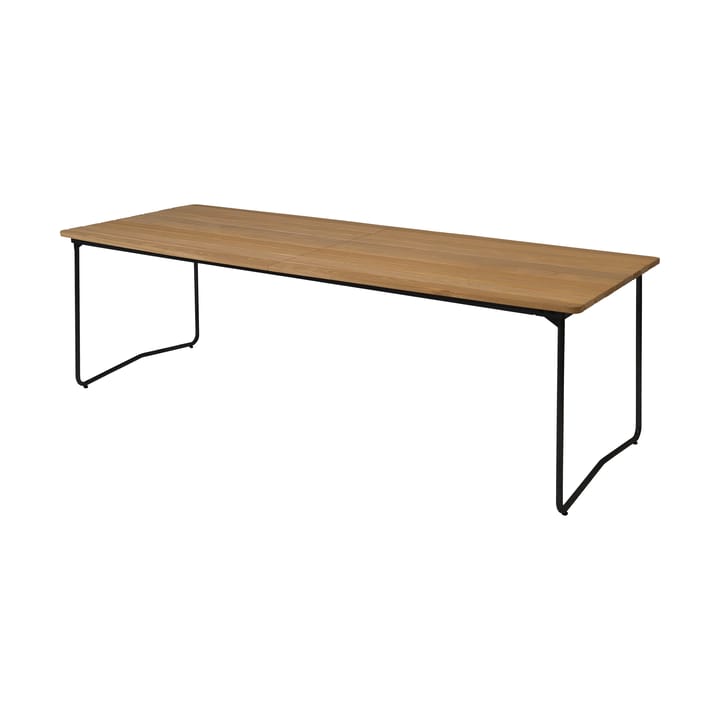 Table B31 matbord 230 cm, Oljad ek-svart Grythyttan Stålmöbler