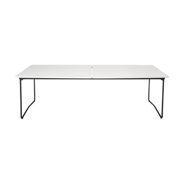 Table B31 matbord 230 cm - Vitlackerad ek-svart - Grythyttan Stålmöbler