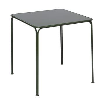 Table Libelle bord 70x70 cm - Galvaniserat stål, grön - Grythyttan Stålmöbler