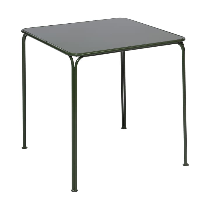 Table Libelle bord 70x70 cm - Galvaniserat stål, grön - Grythyttan Stålmöbler