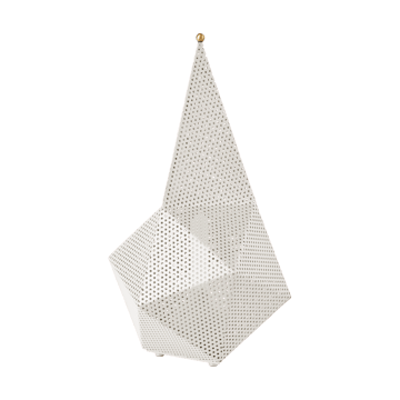 Bagdad portabel lampa - Cream white semi matt - GUBI