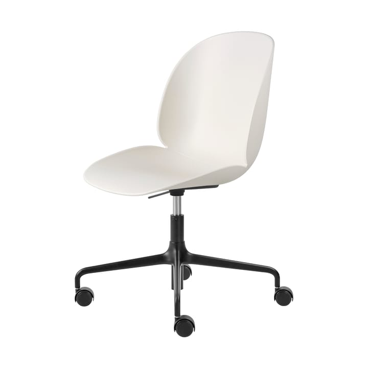 Beetle Meeting Chair kontorsstol - Alabaster white-black - GUBI