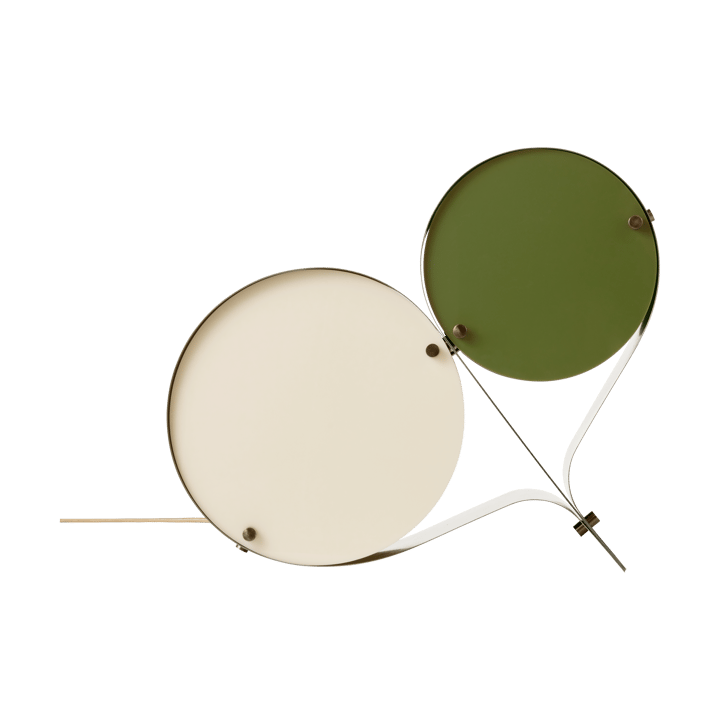 Coppia bordslampa, Ivory & olive GUBI