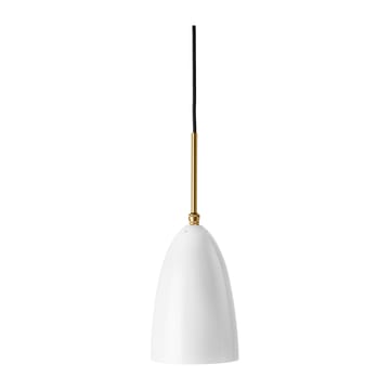 Gräshoppa taklampa blank - Alabaster white-brass - GUBI