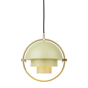 Multi-Lite taklampa small - Brass-desert sage - GUBI