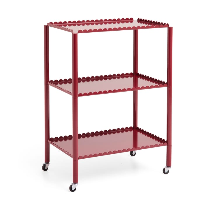 Arcs Trolley High serveringsvagn - Auburn red - HAY