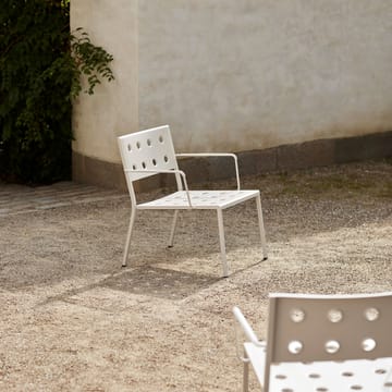 Balcony loungefåtölj - chalk beige - HAY