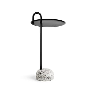 Bowler sidobord - Black-granite - HAY