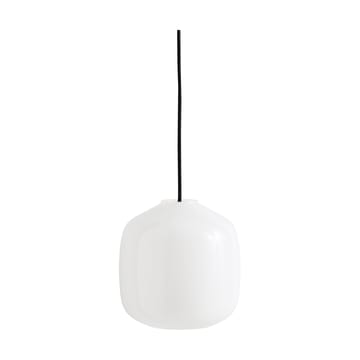 Buoy pendel Ø20 cm - Opal glass-soft black - HAY