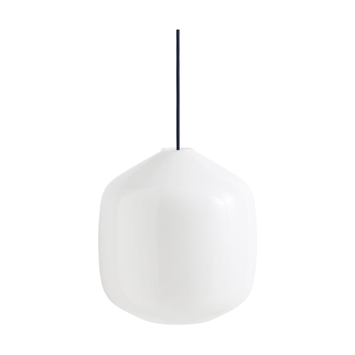 Buoy pendel Ø30 cm, Opal glass-anthracite blue HAY