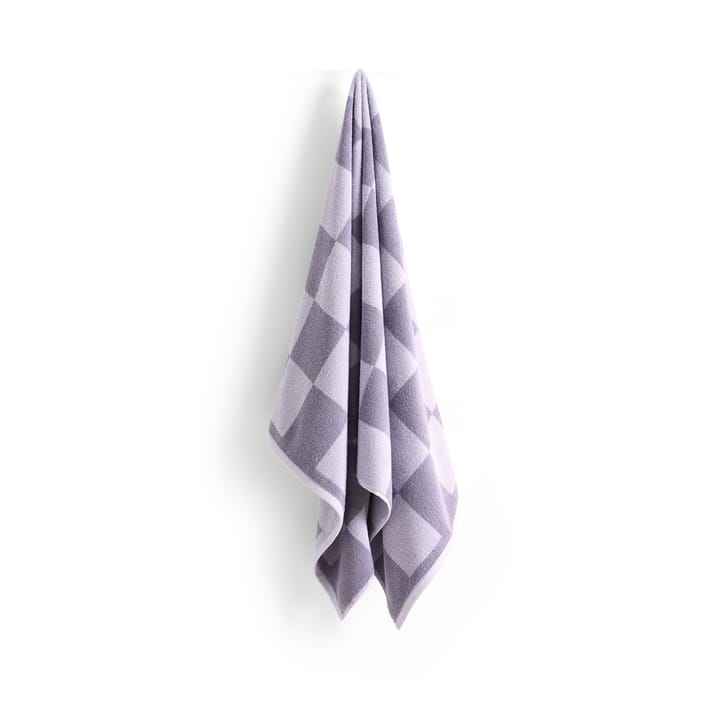 Check badhandduk 70x136 cm - Lavender - HAY