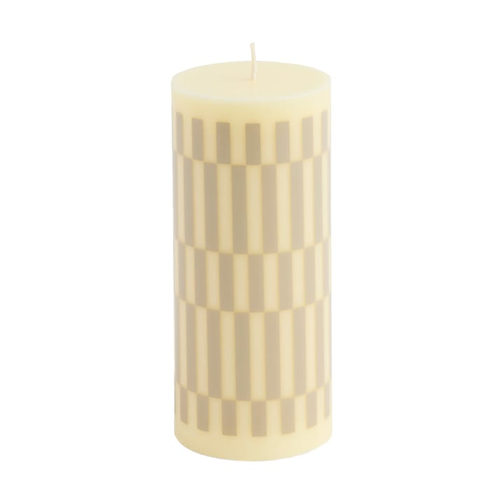 Column Candle blockljus small 15 cm - Cream-sand - HAY