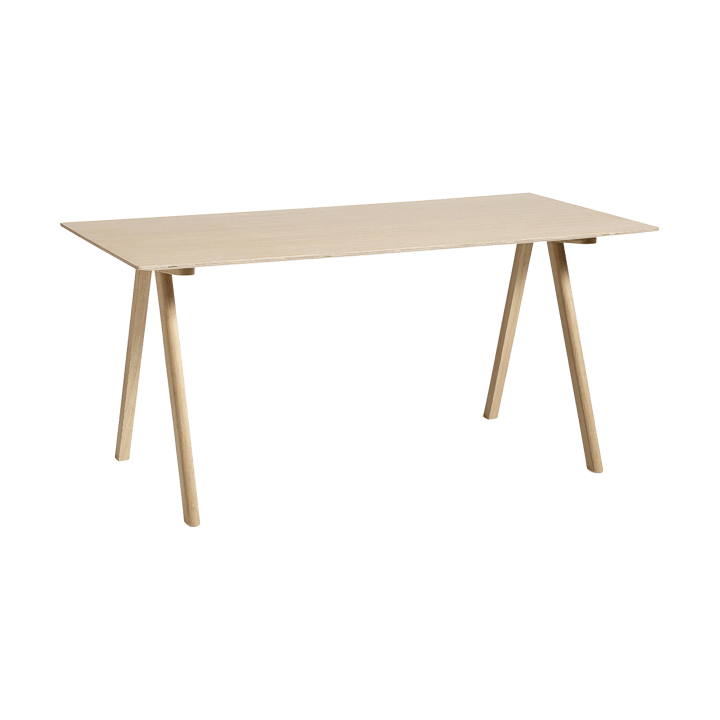 CPH10 2.0 skrivbord 80x160 cm - Lacquered oak-oak veneer - HAY