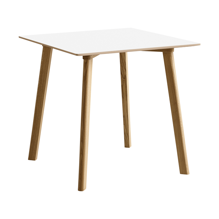 CPH210 Deux 2.0 bord 75x75 cm, Pearl white-lacquered oak HAY