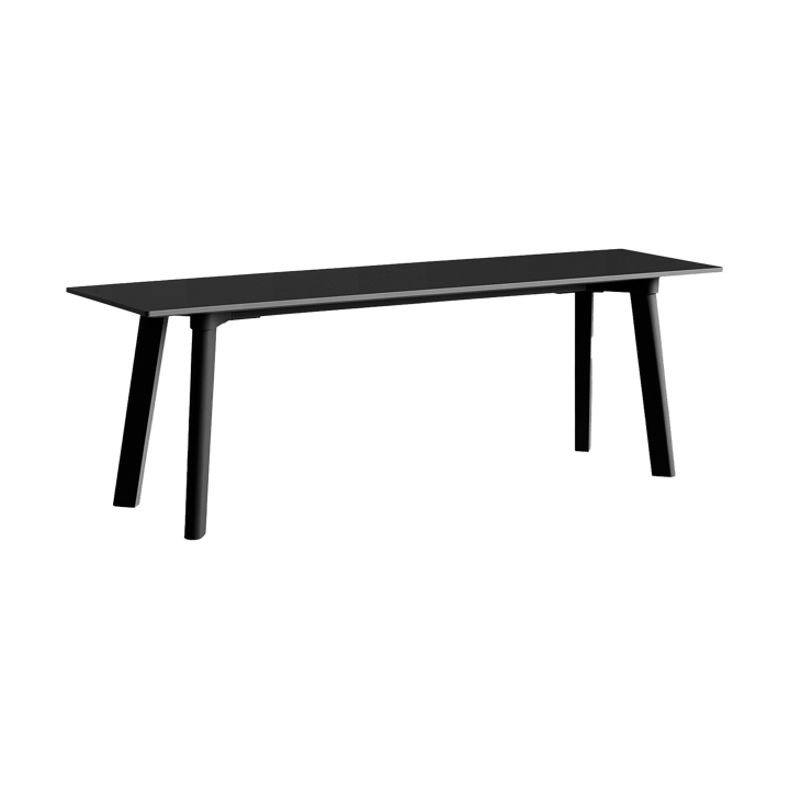 CPH215 Deux 2.0 bänk 140 cm - Black laminate-lacquered beech - HAY