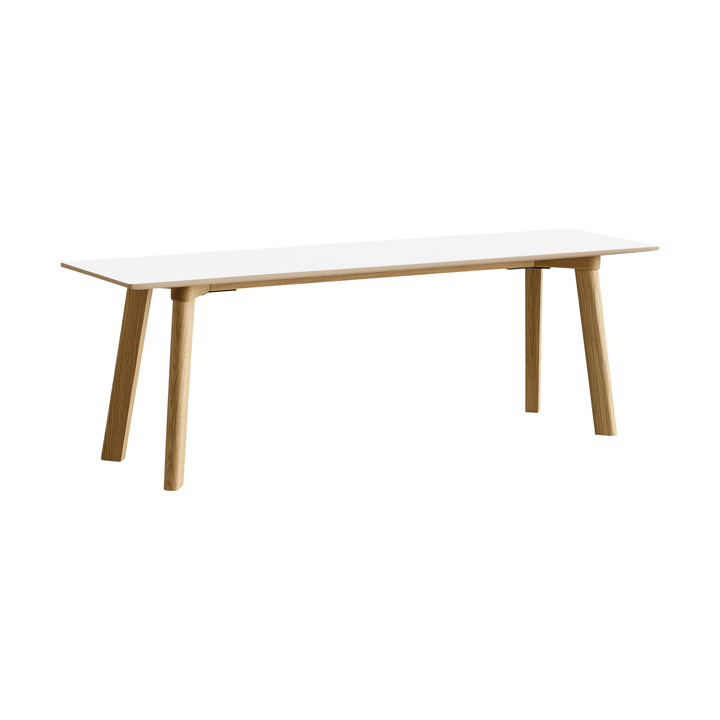 CPH215 Deux 2.0 bänk 140 cm, Pearl white-lacquered oak HAY