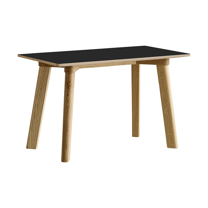 CPH215 Deux 2.0 bänk 75 cm, Black laminate-lacquered oak HAY