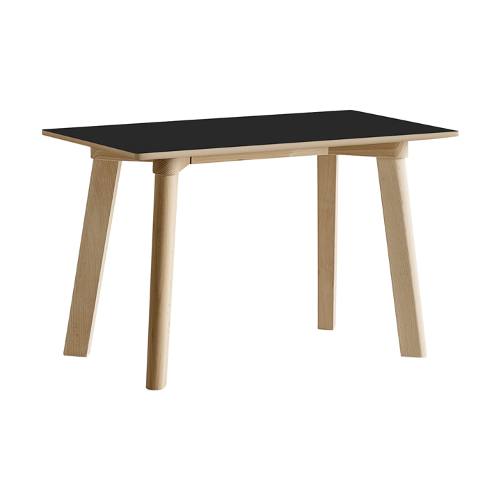 CPH215 Deux 2.0 bänk 75 cm - Black laminate-untreated beech - HAY