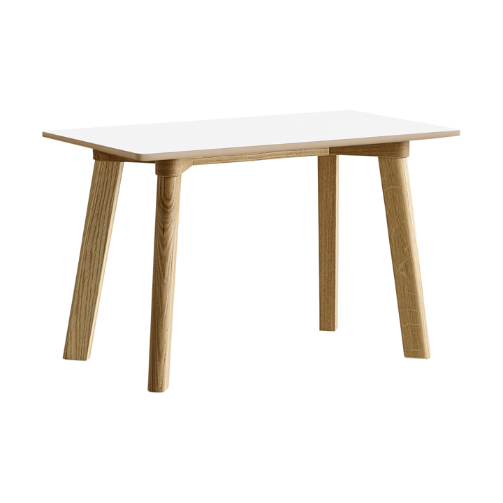 CPH215 Deux 2.0 bänk 75 cm - Pearl white-lacquered oak - HAY