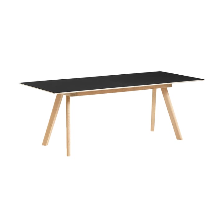 CPH30 2.0 Extendable matbord 90x200 cm, Black linoleum-lacquered oak HAY