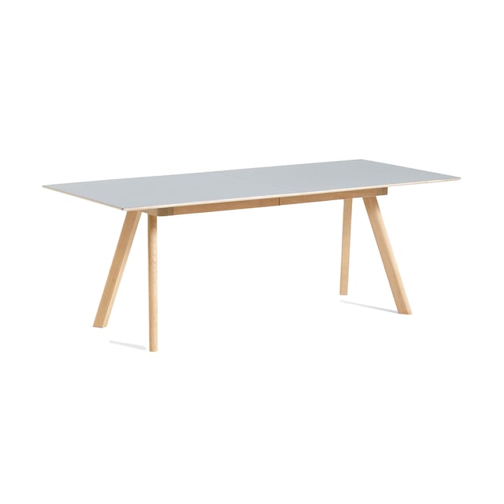 CPH30 2.0 Extendable matbord 90x200 cm - Grey linoleum-lacquered oak - HAY