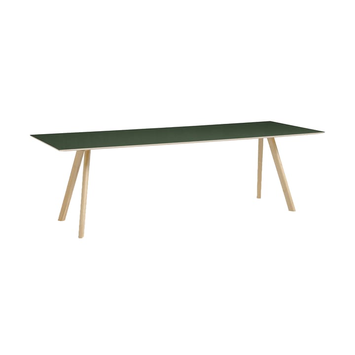 CPH30 2.0 matbord 90x250 cm, Green linoleum-lacquered oak HAY