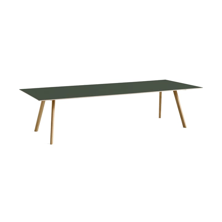 CPH30 2.0 matbord 90x300 cm - Green linoleum-lacquered oak - HAY