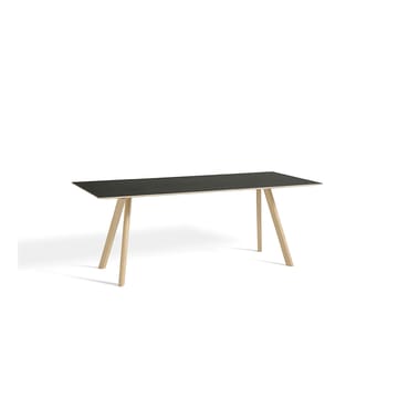 CPH30 Extendable matbord 200 cm - Black linoleum-ekstativ  - HAY