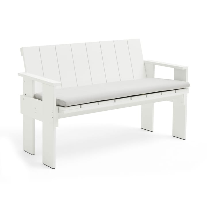 Crate Dining Bench bänk lackad furu, White HAY