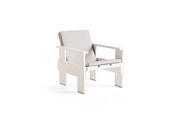 Crate loungestol lackad furu - White - HAY