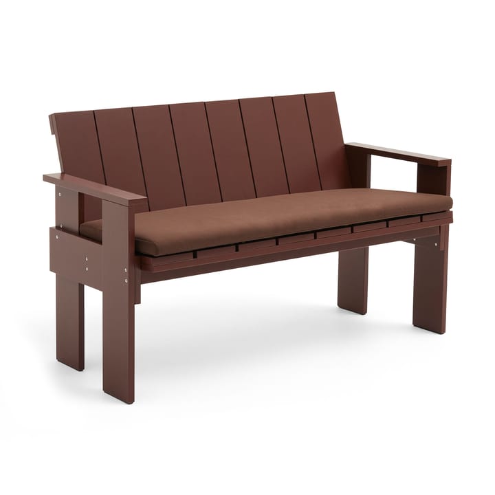 Dyna till Crate Dining Bench bänk, Iron red HAY