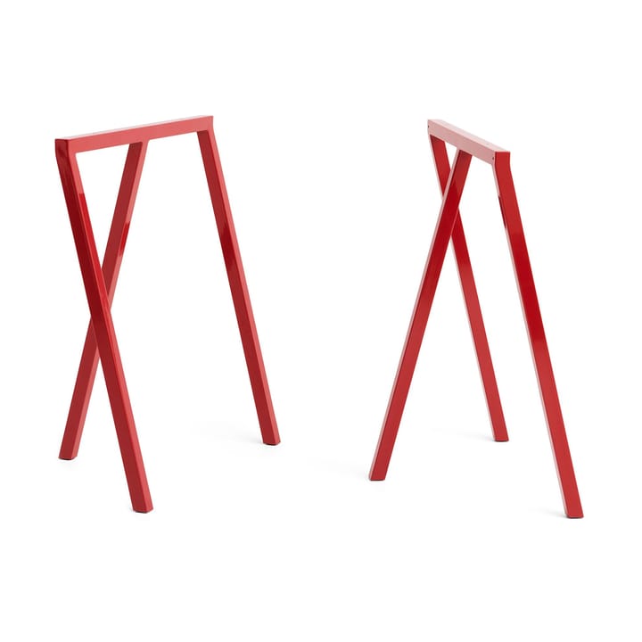 Loop Stand Frame benstativ 72 cm 2-pack - Maroon red - HAY