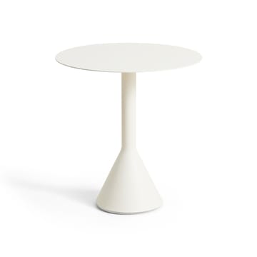 Palissade Cone runt cafébord - Cream white, Ø70 cm - HAY