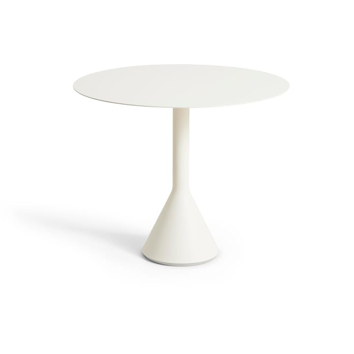 Palissade Cone runt cafébord - Cream white, Ø90 cm - HAY