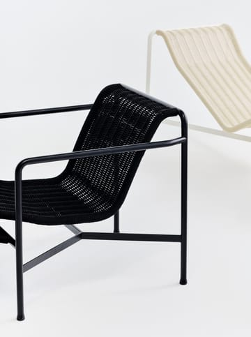 Palissade Cord Low loungefåtölj - Anthracite - HAY