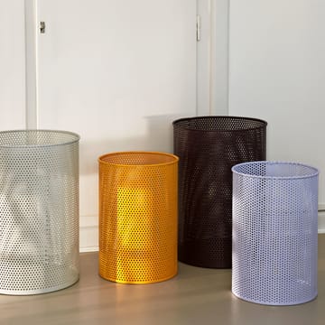 Perforated papperskorg - petrol blue, medium - HAY