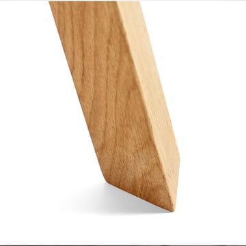 Triangle Leg bänk - water-based lacquered oak, 150 cm - HAY