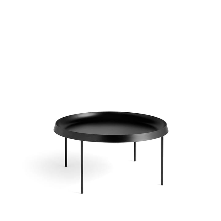 Tulou soffbord - Black, Ø75 cm - HAY