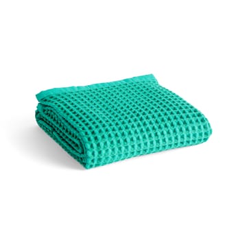 Waffle badhandduk 70x140 cm - Emerald green - HAY