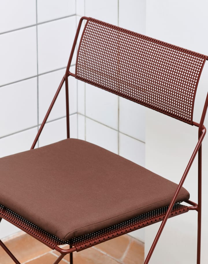 X-Line Outdoor sittdyna till stol, Iron red HAY