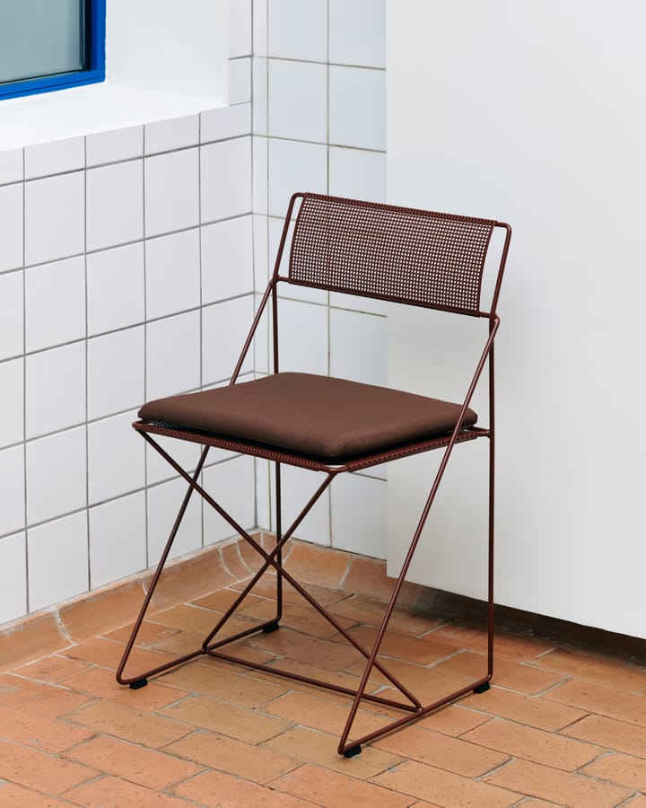 X-Line Outdoor sittdyna till stol, Iron red HAY