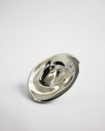 Ripple no. 02 stor knopp - Chrome - Hein Studio