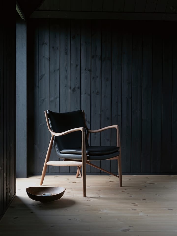 45 Chair fåtölj, Valnöt-nevada black NV0500S House of Finn Juhl