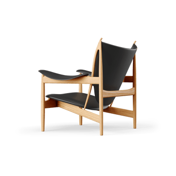 Chieftain chair fåtölj - Ek-nevada black NV0500S - House of Finn Juhl