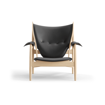 Chieftain chair fåtölj - Ljus ek-nevada black NV0500S - House of Finn Juhl