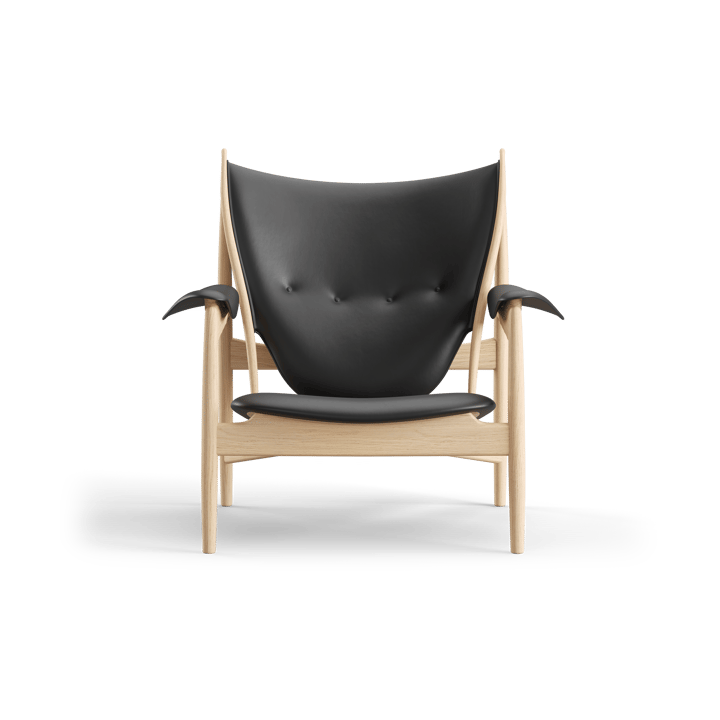 Chieftain chair fåtölj, Ljus ek-nevada black NV0500S House of Finn Juhl