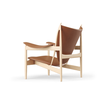 Chieftain chair fåtölj - Ljus ek-nevada cognac NV2488S - House of Finn Juhl