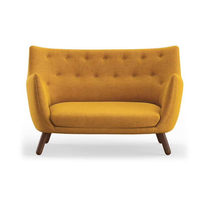 Poet Sofa soffa 2-sits - Valnöt-watercolor butterscotch - House of Finn Juhl