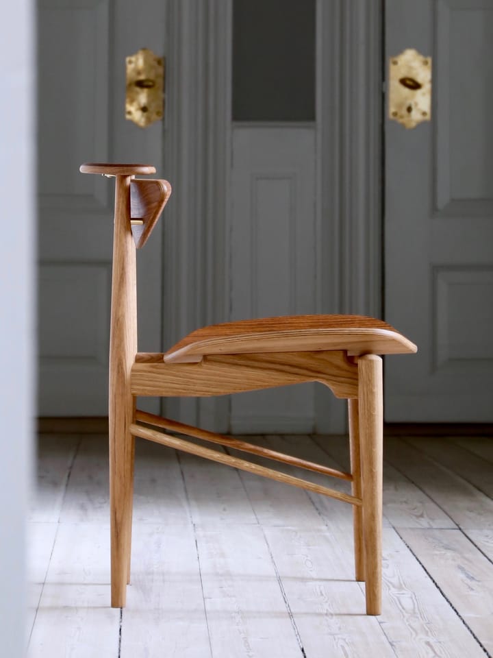 Reading Chair stol veneer seat - valnöt/ek - House of Finn Juhl